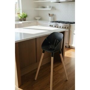 Lalo The Chair Replacement Seat and Tray Set Black with 5-Point Harness